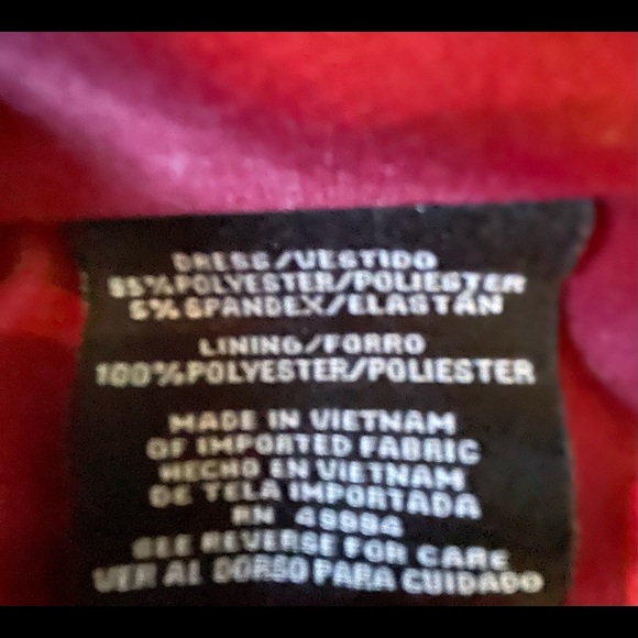 Maroon cold shoulder dress - Picture 4 of 4